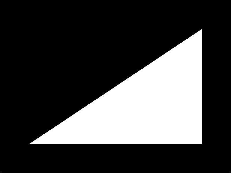 White Triangle